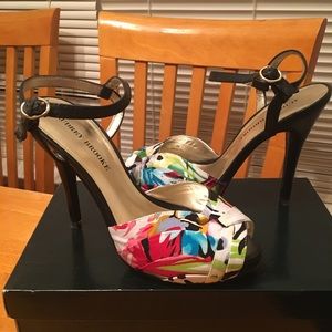 Audrey Brooke multi color heels $15